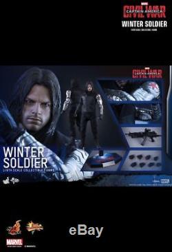Hot Toys Captain America Civil War Winter Soldier MMS351 1/6 Bucky Barnes Figure