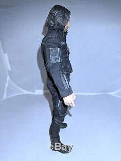 Hot Toys Civil War Bucky Winter Soldier w Infinity War Body 1/6 Scale Custom Lot