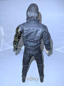 Hot Toys Civil War Bucky Winter Soldier w Infinity War Body 1/6 Scale Custom Lot