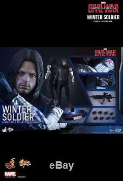 Hot Toys MMS 351 Captain America 3 Civil War Winter Soldier Bucky Sebastian Stan