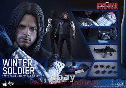 Hot Toys MMS351 1/6 Captain America- Civil War Winter Soldier 2.0 Action Figure