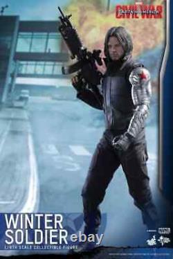 Hot Toys MMS351 1/6 Captain America- Civil War Winter Soldier 2.0 Action Figure