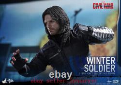 Hot Toys MMS351 1/6 Captain America- Civil War Winter Soldier 2.0 Action Figure