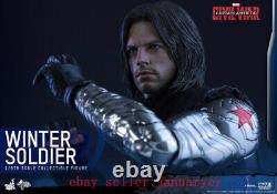 Hot Toys MMS351 1/6 Captain America- Civil War Winter Soldier 2.0 Action Figure