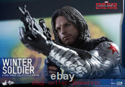 Hot Toys MMS351 1/6 Captain America- Civil War Winter Soldier 2.0 Action Figure