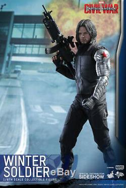 Hot Toys MMS351 Captain America 3 Civil War WINTER SOLDIER Figure NEW
