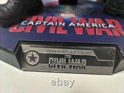 Hot Toys MMS351 Captain America Civil War Winter Soldier No Box Used Rare Japan