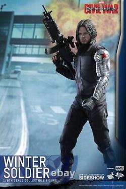Hot Toys Sideshow Marvel Captain America Civil War Winter Soldier