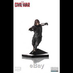 IRON STUDIOS Captain America Civil War Winter Soldier 110 Scale Statue Figure