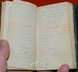 Important 1863 CIVIL War Diary From A Soldier Wounded At Chancellorsville