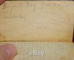 Important 1863 CIVIL War Diary Soldier Wounded Chancellorsville Battle
