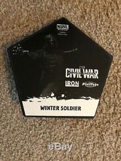 Iron Studios Winter Soldier Bucky Captain America Civil War Statue 1/10 Scale