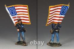 KING & COUNTRY CW093 American Civil War Union Sergeant Flagbearer MIB
