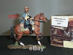 King And Country Cw10 American CIVIL War Jeb Stuart Mounted Toy Soldier Figure