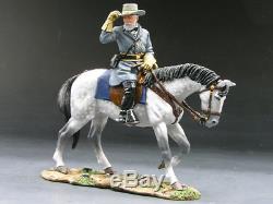 King And Country Soldiers CW011 American Civil War General Robert E Lee Mounted