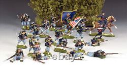 King & Country CIVIL War Cw136 Union 83rd Infantry Casualties