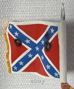 King & Country Civil War CW004 Flag Bearer (Mounted) IN BOX
