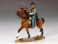 King & Country Civil War CW046 Sergeant Holding Carbine Mounted New Retired