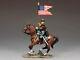 King & Country Civil War CW059 Union Guidon Bearer Cavalry New Rare Retired