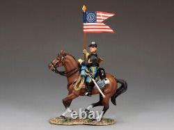 King & Country Civil War CW059 Union Guidon Bearer Cavalry New Rare Retired