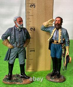 King & Country Civil War Retired CW051 Generals Robert E. Lee & Jeb Stuart