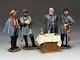 King & Country Soldiers CW101 American Civil War Robert E Lee And His Generals