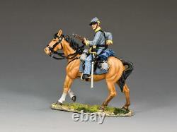 King and Country CW111 Confederate Cav Trooper Loading 1/30 Metal Toy Soldier