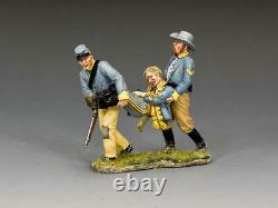King and Country CW113 Carried Off 1/30 American Civil War Metal Toy Soldiers