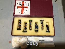 Kingsmen Soldiers 54mm glossy English Civil War Set #1