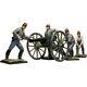 Kronprinz Toy Soldiers American CIVIL War Acw027 Confederate Artillery Set Mib