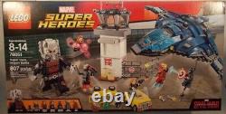 LEGO #76051 Marvel Captain America Civil War Super Hero Airport Battle SEALED