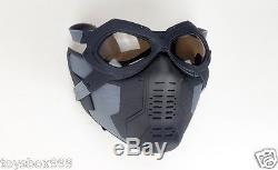Lager Toys 1/1 Captain America Civil War Winter Soldier Cosplay Mask MMS241