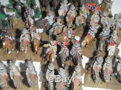 Large Collection Hand Painted Lead American Civil War Soldiers + Accessories