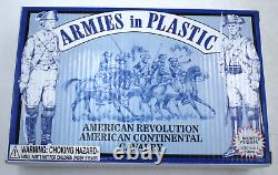 Lg Vtg Lot 1/32 1/35 Plastic Army Soldier Men American Revoultion Civil War Calv