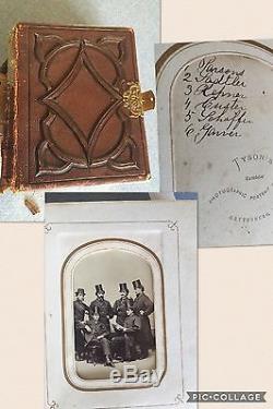 Lot of Civil War Albums Photographs Daguerreotypes Gettysburg Custer Soldiers