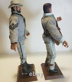 Lots of 2 SOLDIERS OF THE WORLD 12 Action Figure Private Civil War Confederate