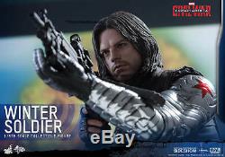 Marvel Civil War Winter Soldier 1/6 Figura de Acción 12 Hot Toys Mms351