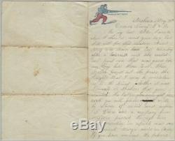 May 10 1861 Letter Homeward Journey of First Union Soldier Killed in Civil War