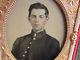 Medford Massachusetts young Civil War soldier ambrotype photographs