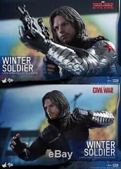 Movie Masterpiece Captain America Civil War WINTER SOLDIER 1/6 Figure Hot Toys