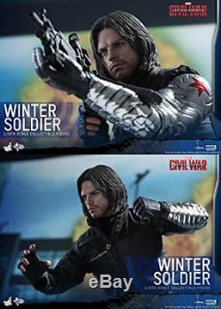 Movie Masterpiece Civil War Captain America Winter Soldier 1/6 figures
