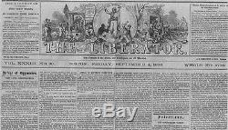 Negro Soldiers In The CIVIL War Slaves Colored Citizens Anti Slavery Newspaper