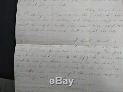 New Hampshire Civil War 1865 03/04 Leonard Gay, 4th NH Soldiers' Letter in NC