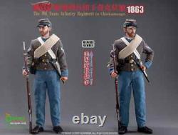 New QOTOYS QOM-1033 1/6 American Civil War 12 Figure in stock