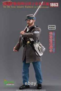 New QOTOYS QOM-1033 1/6 American Civil War 12 Figure in stock