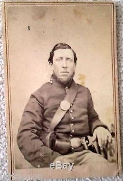 Original CDV Civil War soldier Nashville Tenn