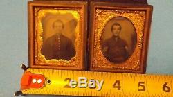 Original Civil War Soldier Tintypes Union or Confederate Soldiers