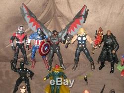 Panther Ant-Man Wasp Hulk Falcon Winter Soldier Civil War Marvel Universe Figure