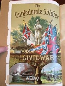 RARE 1895 Confederate Soldier in Civil War 1861-1865. Louisville KENTUCKY LaBree