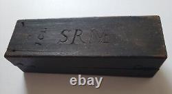 RARE ID'D CIVIL WAR SOLDIERS WHETSTONE SHARPENING STONE JCL SRM Confederate